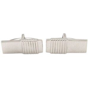 Georg Jensen Square cuffs ＃80 Sterling Silver Square Women
